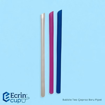 Bubble Tea Şeffaf Pipet 12mm